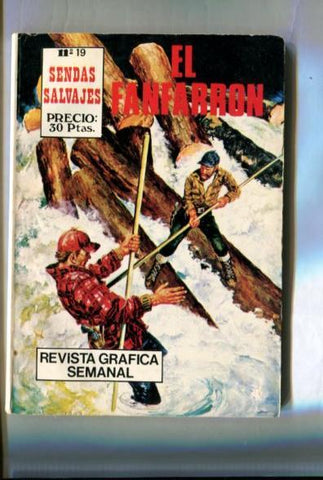 Sendas salvajes numero 19: Buck John: El fanfarron (numerada 2 en trasera)