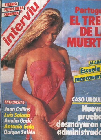 INTERVIU Numero 0488: PORTUGAL - El tren de la Muerte