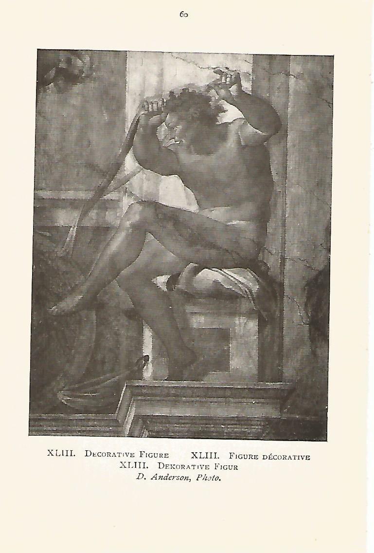 Lamina 955: MIGUEL ANGEL. Figura decorativa