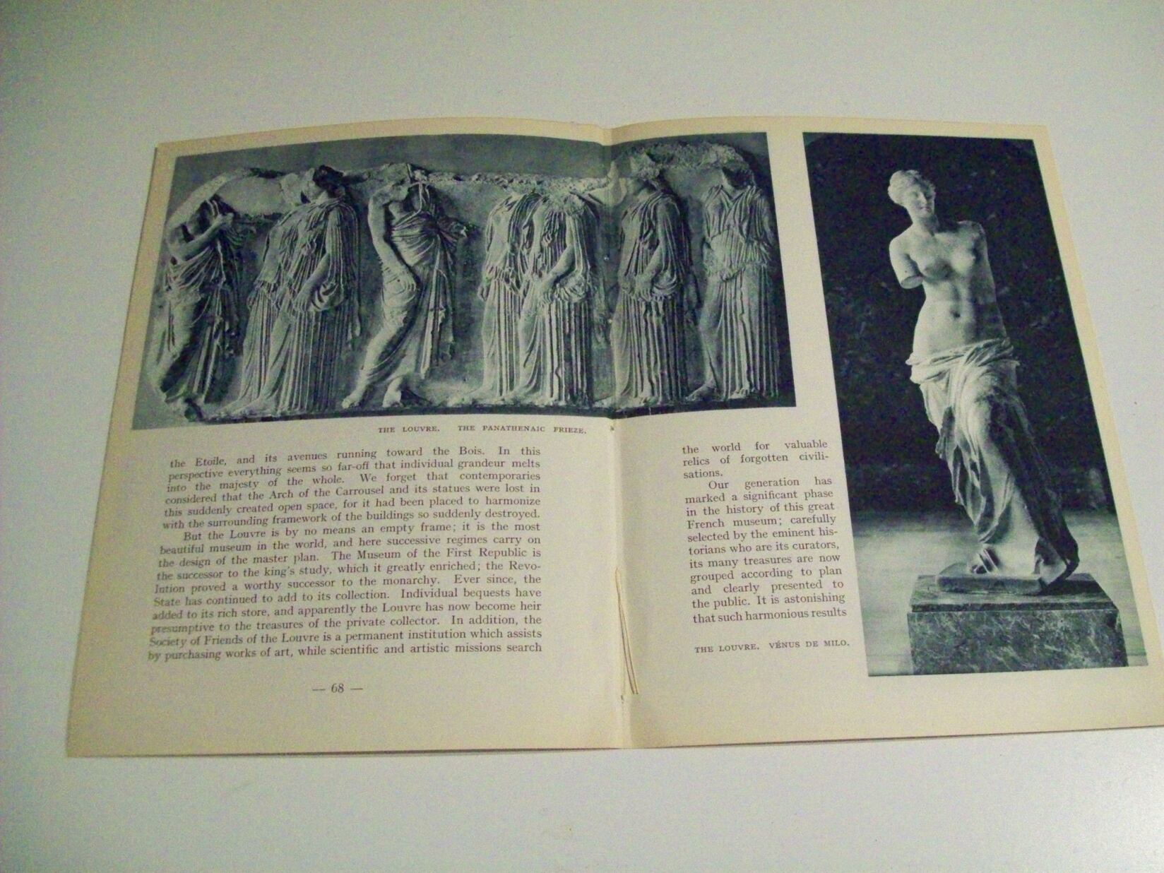 LAMINA 1746: LOUVRE. Friso del  Panteon. Venus de Milo