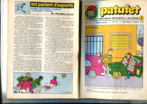 Patufet segona epoca numero 029: Els reis per Joaquin Muntanyola, Tarzan Gomes, Jordi L'aprenent