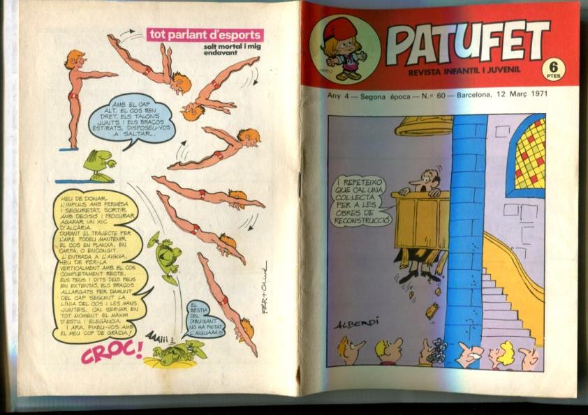 Patufet segona epoca numero 060: Eduard Artells, La Nuri: els mots aguts, La Montserrat