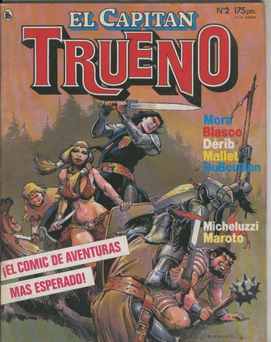 El Capitan Trueno revista numero 02: El regreso del capitan trueno