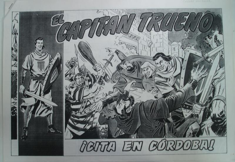 Laminas del tebeo El Capitan Trueno: Cita en Cordoba