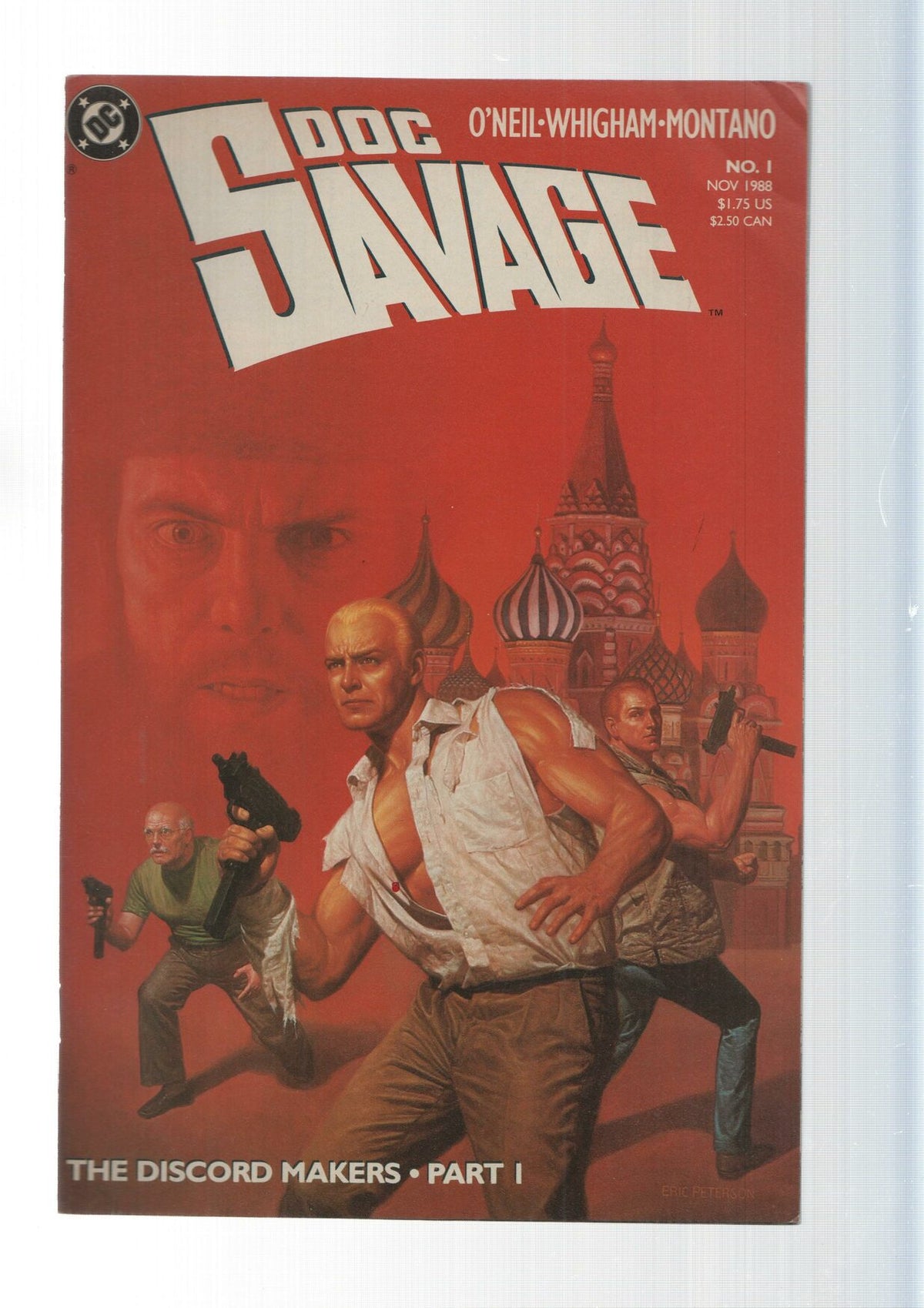 DC Comics: The Discord Makers part I. Doc Savage numero 1