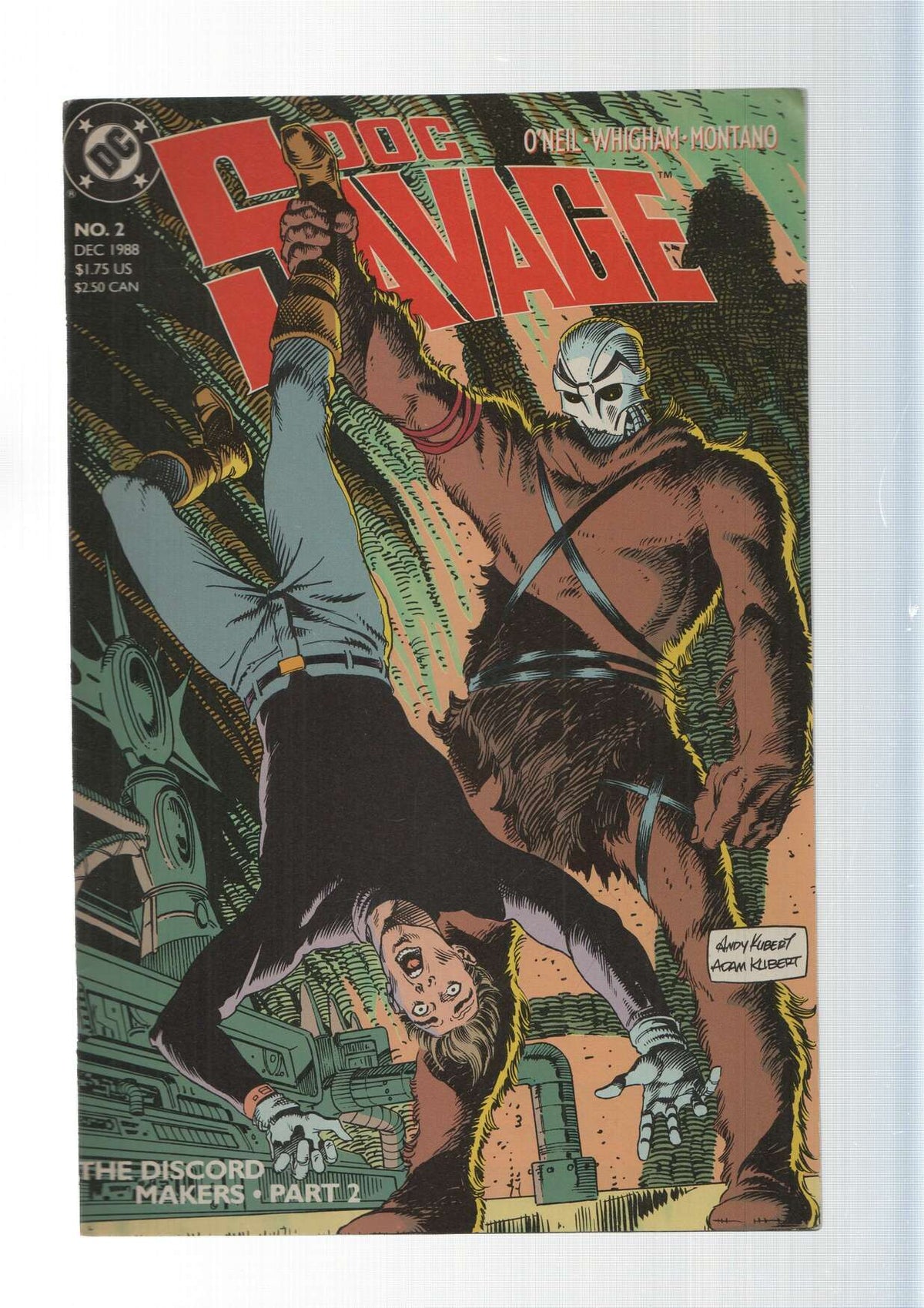 DC Comics: The Discord Makers part 2. Doc Savage numero 2