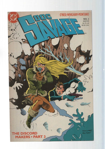 DC Comics: The Discord Makers part 3. Doc Savage numero 3