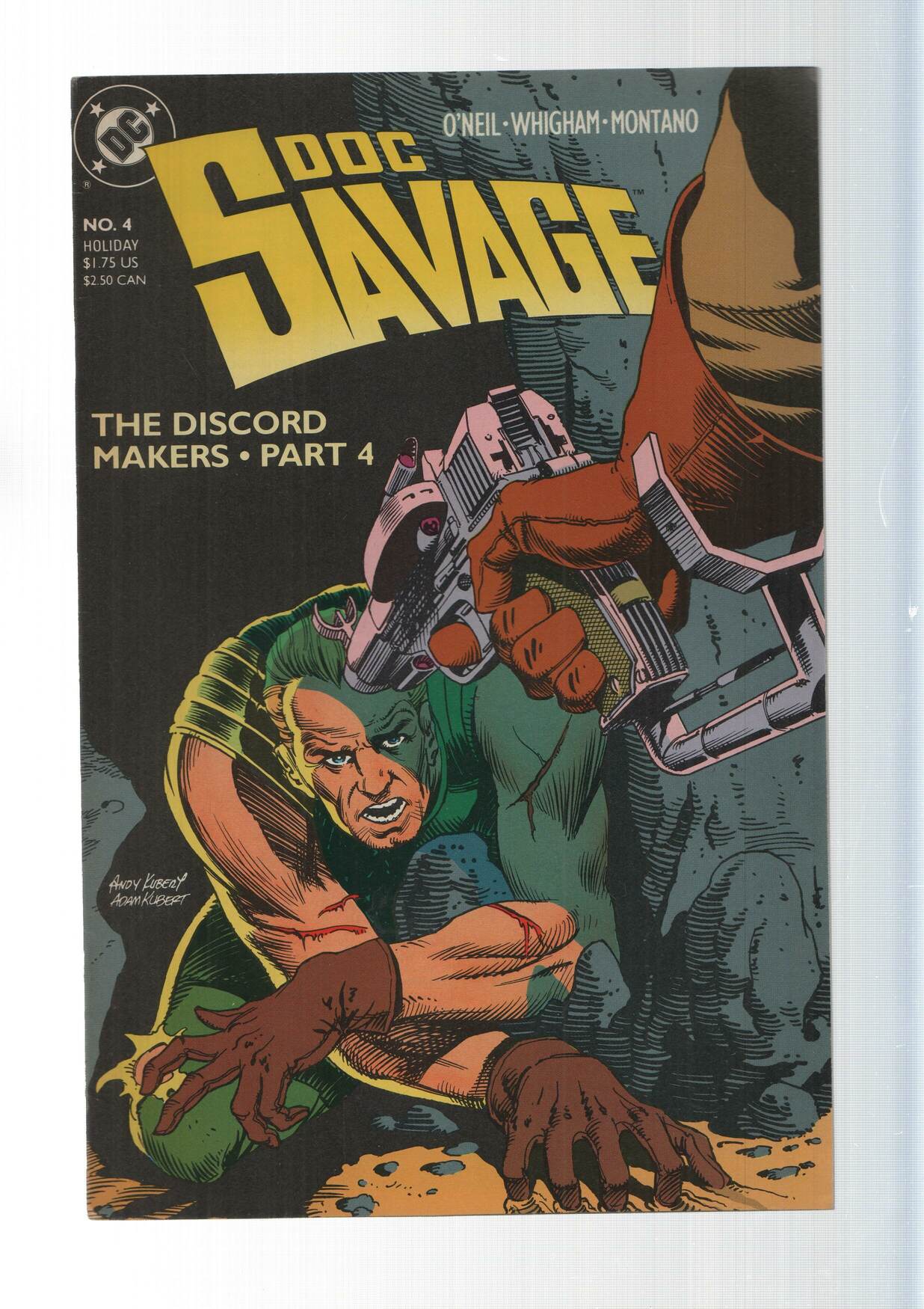 DC Comics: The Discord Makers part 4. Doc Savage numero 4