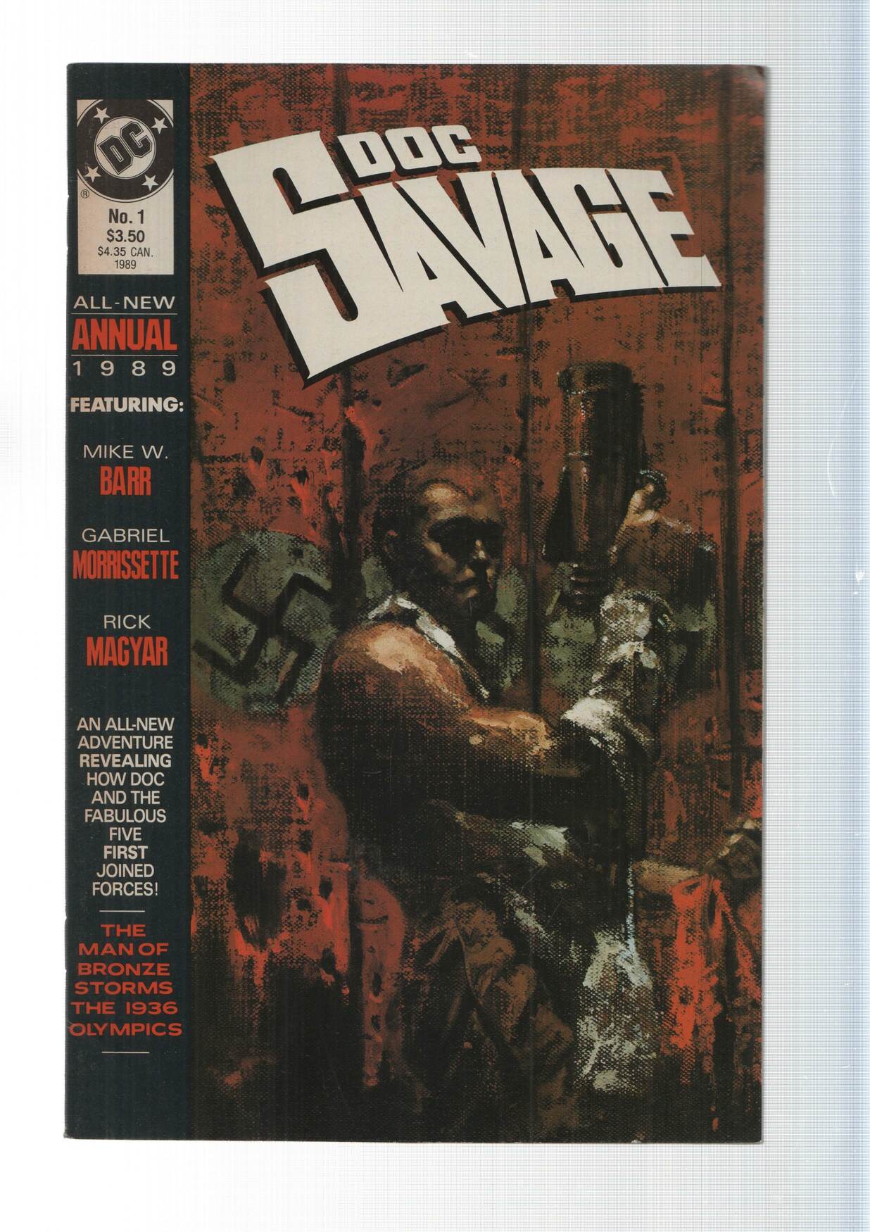DC Comics: Doc Savage Annual 1, 1989. Mike Barr
