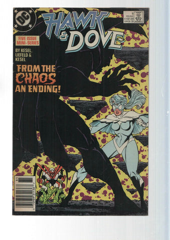 DC Comics: From the Chaos an ending - Hawk and Dove numero 5. Five issue mini-series