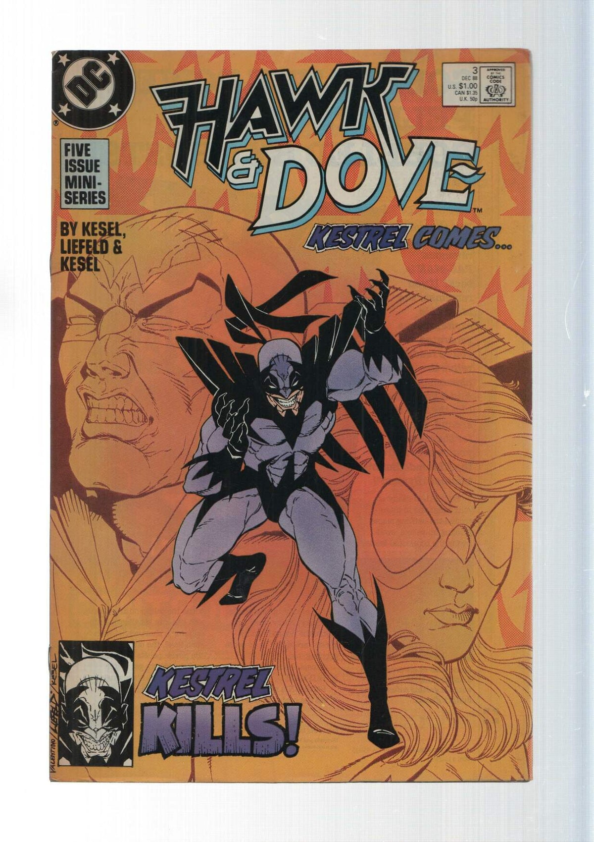 DC Comics: Agents of Chaos out of control - Hawk and Dove numero 3. Five issue mini-series
