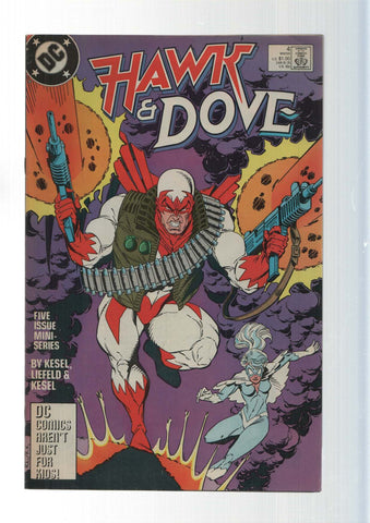 DC Comics: Plan of attack Hawk and Dove - Hawk and Dove numero 4. Five issue mini-series