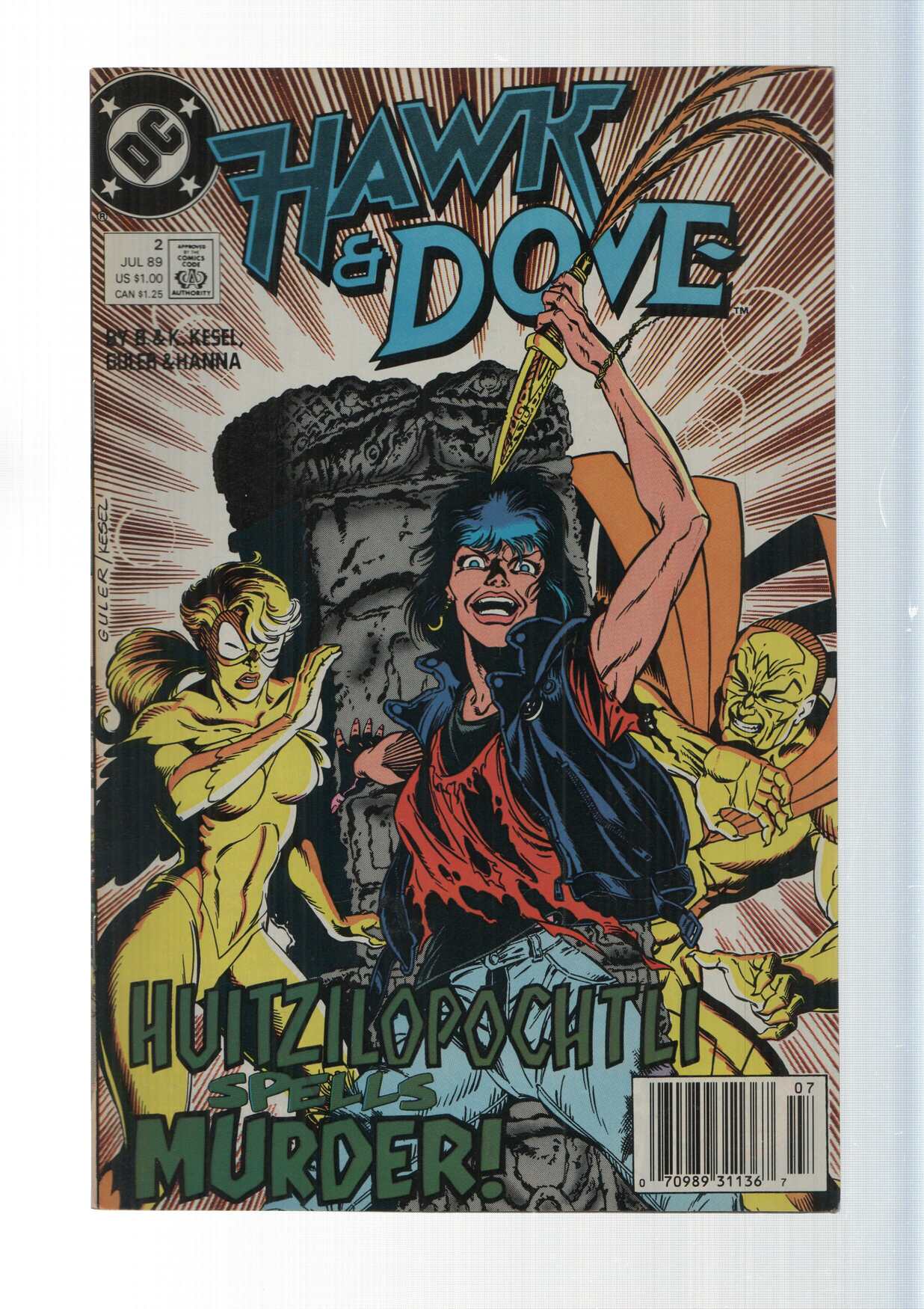 DC Comics: Huitzilopochtli spells murder - Hawk and Dove numero 2