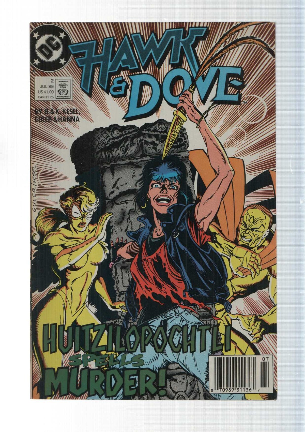 DC Comics: Huitzilopochtli spells murder - Hawk and Dove numero 2