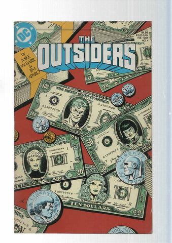 DC Comics: Chasing the Dollar - The Outsiders  numero 4