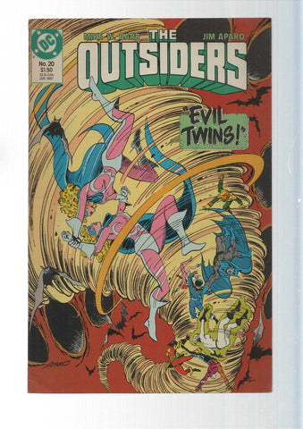 DC Comics: An ill wind - The Outsiders  numero 20