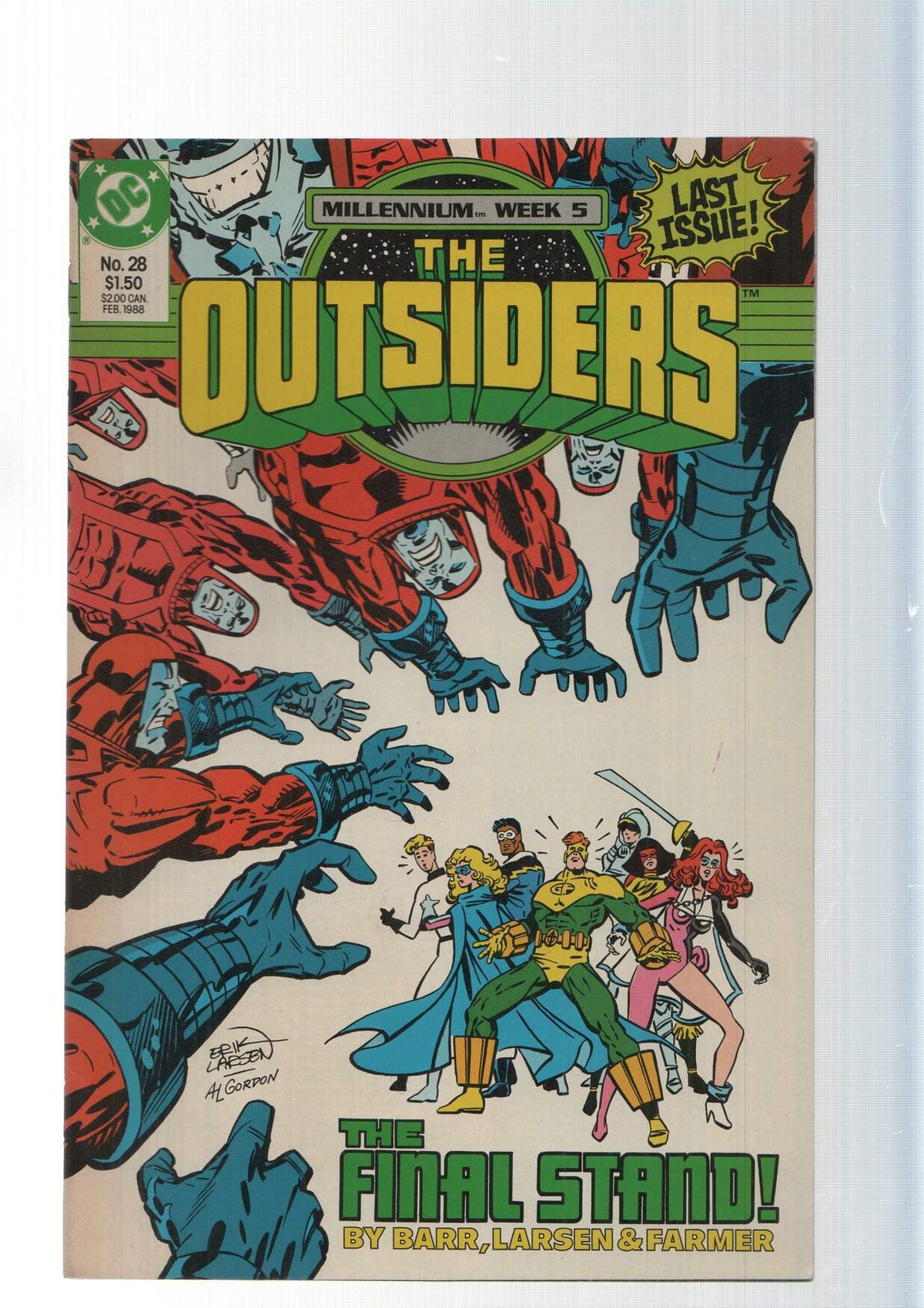DC Comics: The final stand - The Outsiders  numero 28