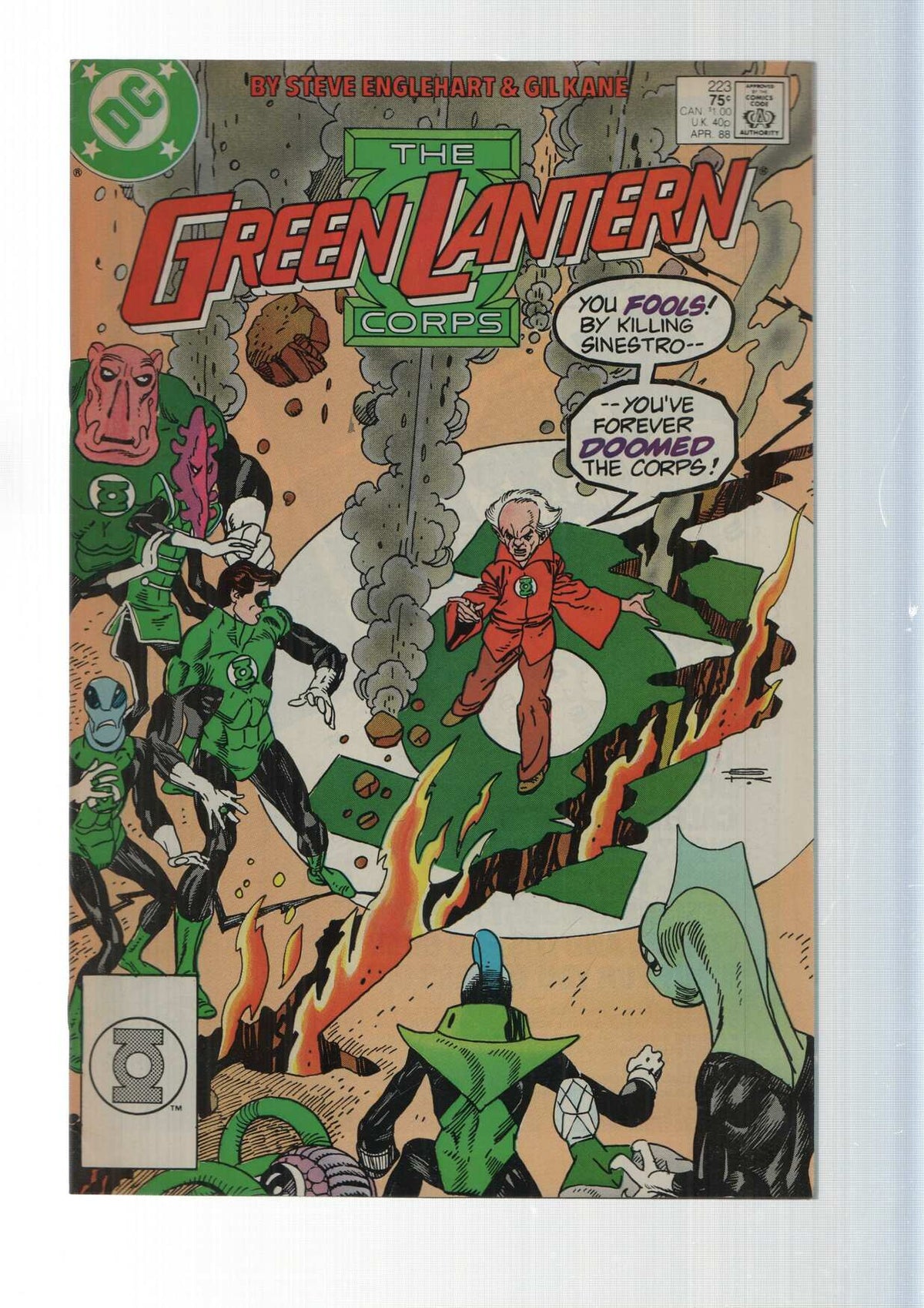 DC Comics: The last testament - The Green Lantern Corps numero 223