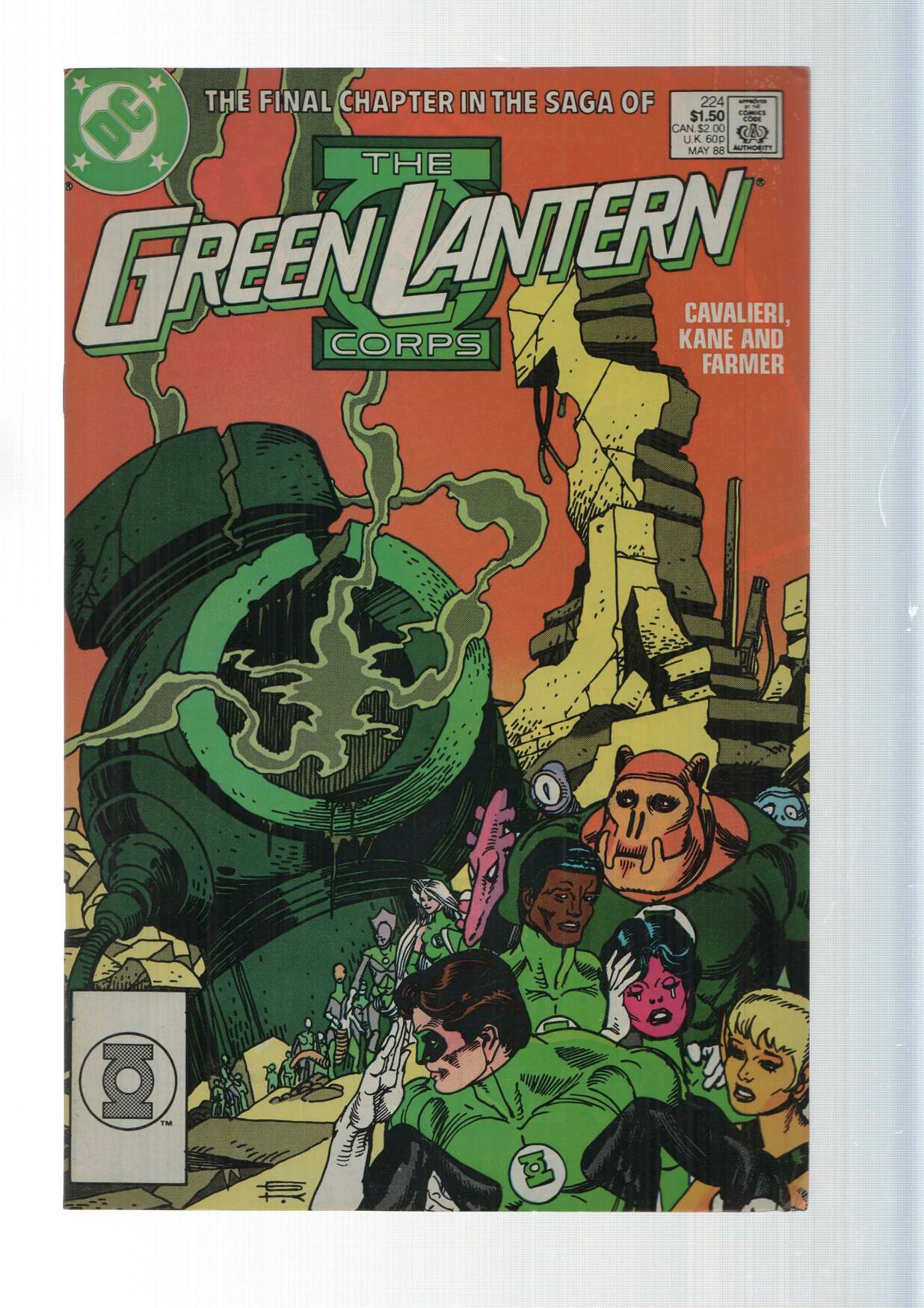 DC Comics: The Ultimate Testament - The Green Lantern Corps numero 224