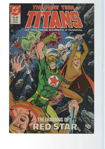 DC Comics: The Framing of Red Star - The New Teen Titans 49