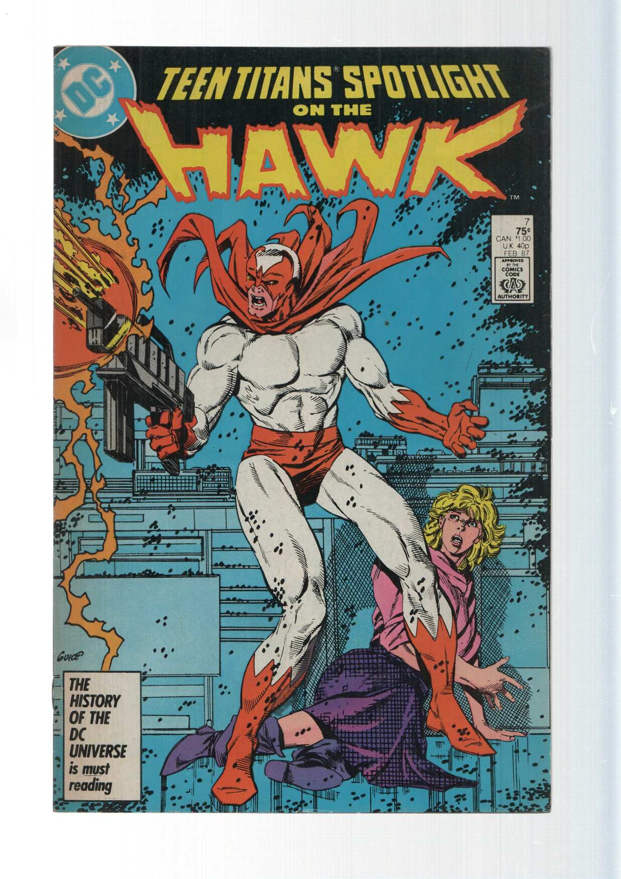 DC Comics: Hawk a bug in the system - Teen Titans Spotlight 7