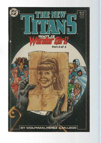 DC Comics: Who is Wonder Girl part 2 - The New Titans 51