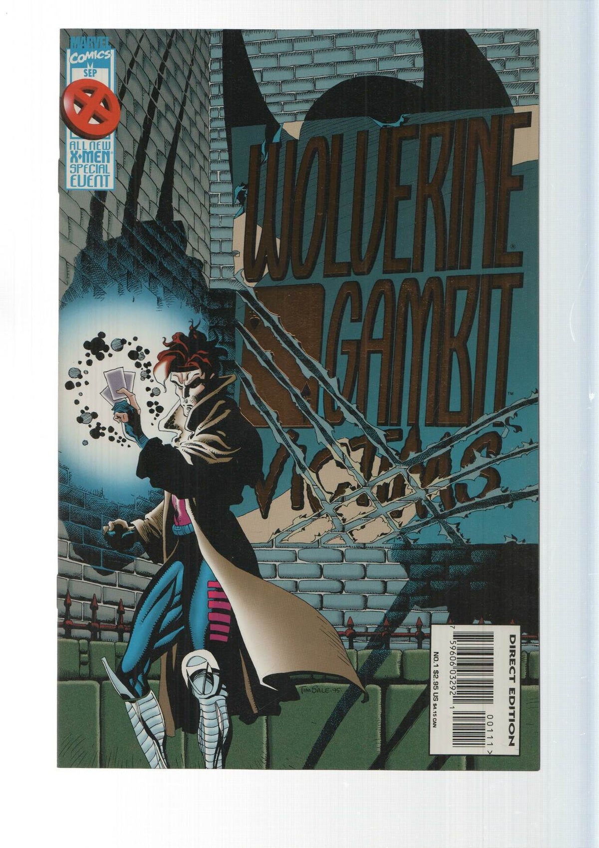 Marvel Comics: Victims part one - Wolverine Gambit vol. 1 numero 1