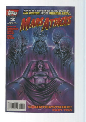 Topps Comics: Counterstrike, part two: Baptism of fire - Mars Attacks Volume 2, number 2
