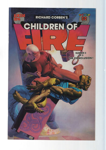 Fantagor: Children of Fire  num 3. Richard Corben