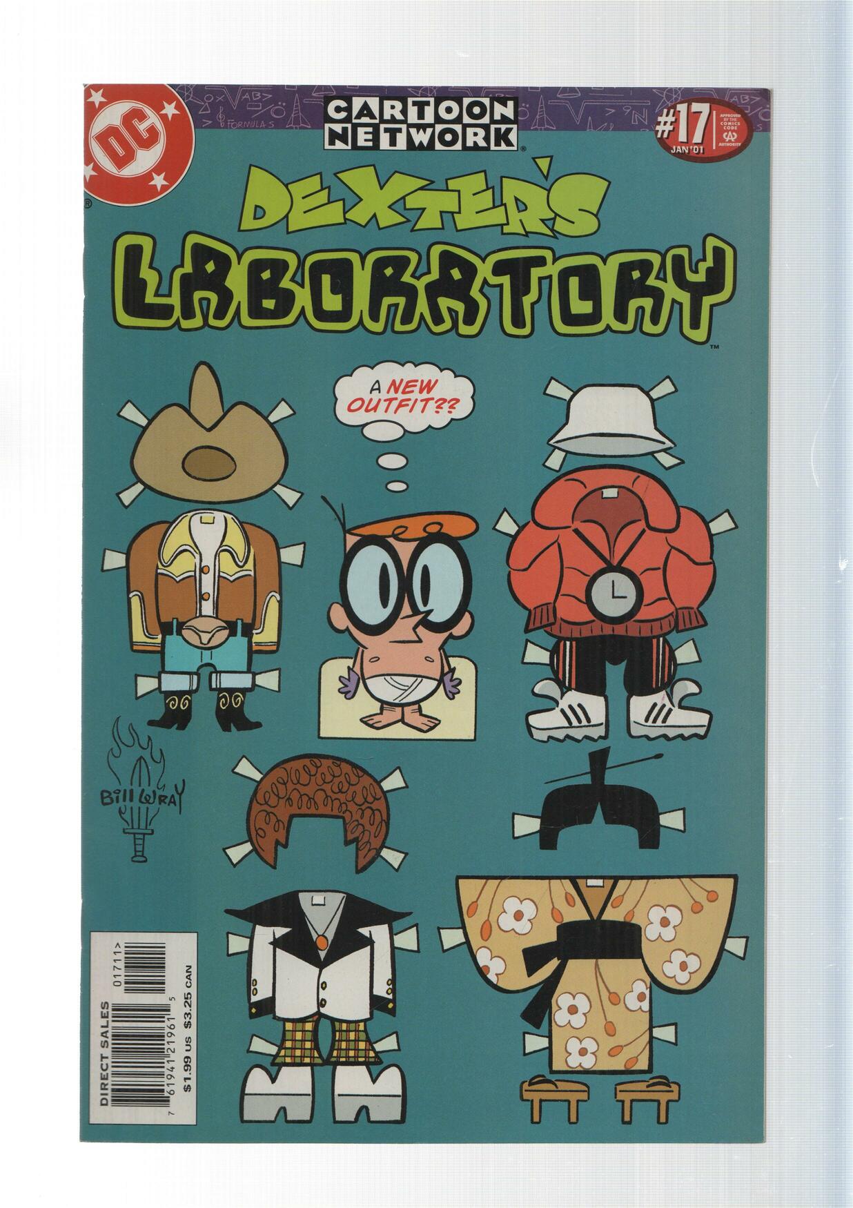 DC: Dexter Laboratory 17 - Dexters new clothes. Cartoon Network