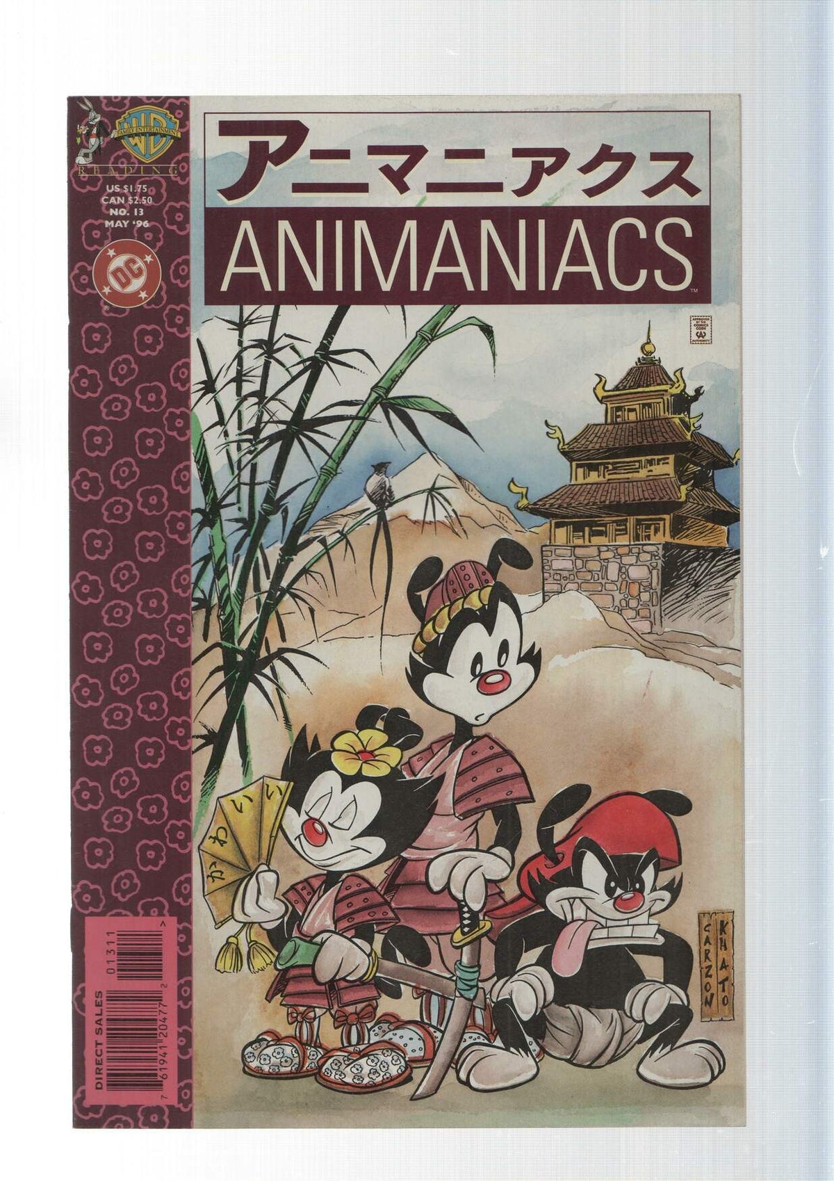 DC: Animaniacs num 13 - Mangamanics. Newsreel of the Stars