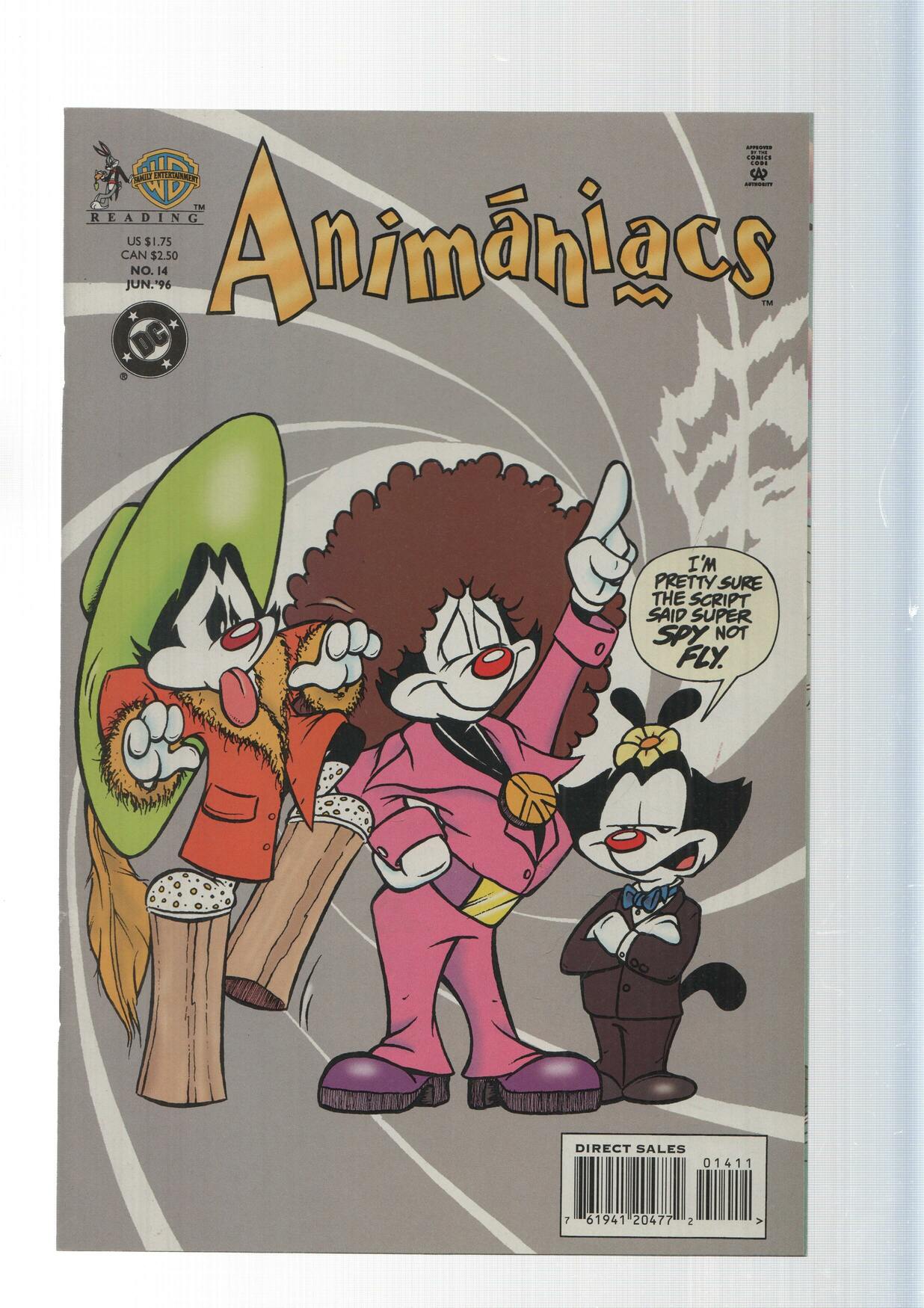 DC: Animaniacs num 14 - A spy on the wall