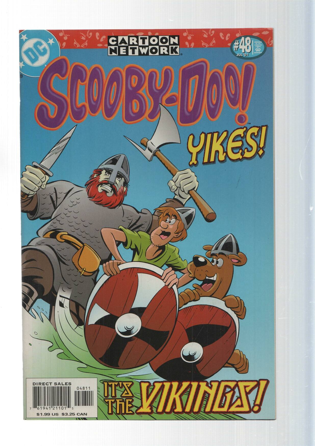 DC: Scooby-Doo num 48. Yikes its the vikings. Warner Bross