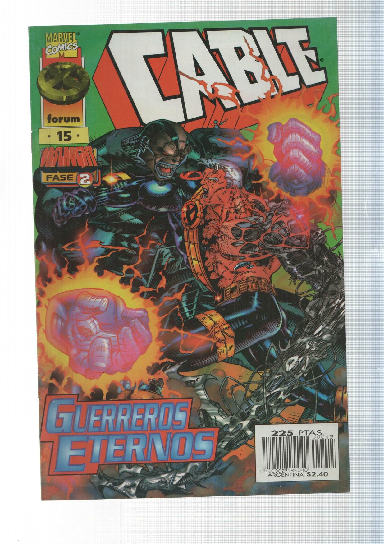 Planeta: Cable volumen 2 numero 15: Onslaught , fase 2