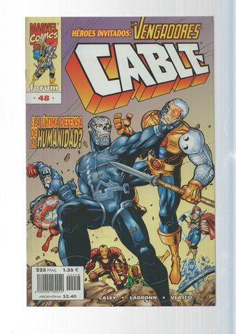 Planeta: Cable volumen 2 numero 47: Heroes invitados: Los Vengadores