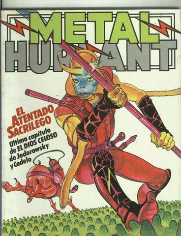 Eurocomic: Metal Hurlant revista numero 42: La tierra hueca (Schuite)-El carnet de moto (Margerin)