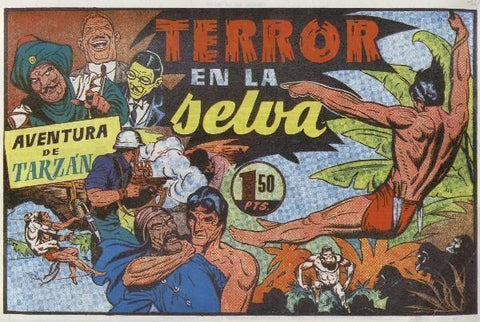 Facsimil: Tarzan: Terror en la selva