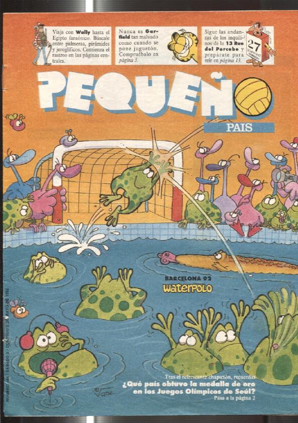 El Pequeño Pais numero 544: Garfield, Marco Antonio, Cobi, Donde esta Wally