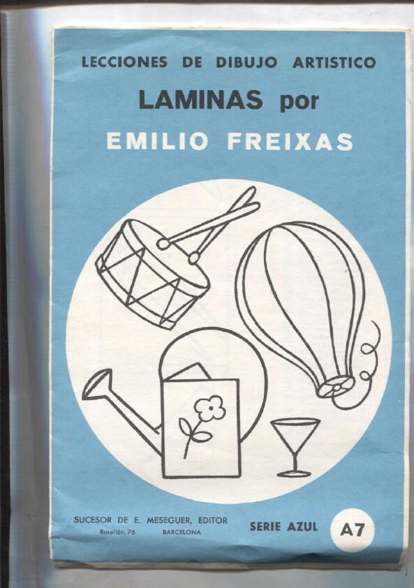 Lecciones de dibujo artistico serie Azul numero A7