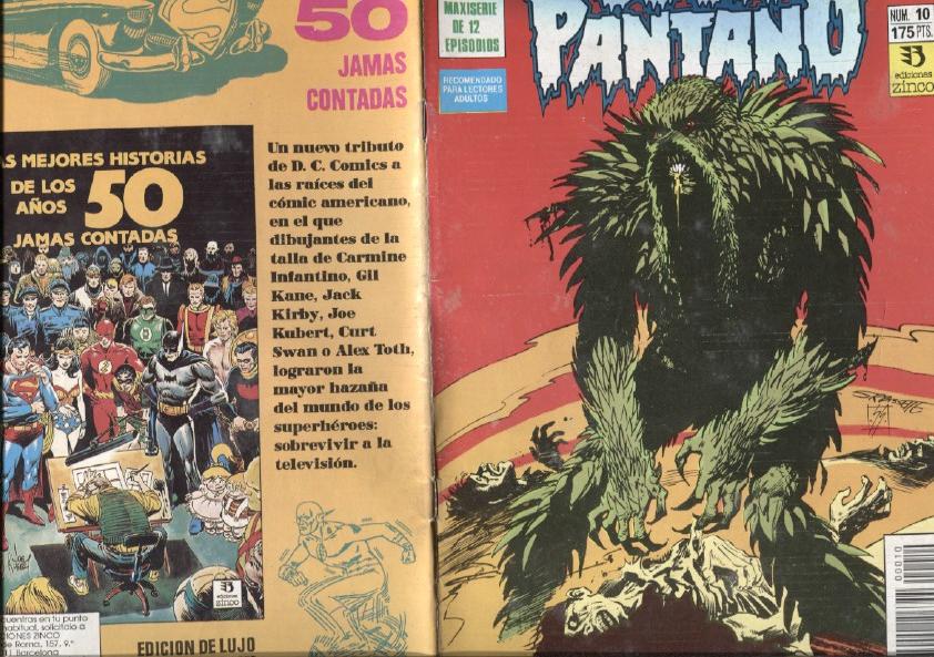 La cosa del pantano maxiserie de 12 episodios numero 10