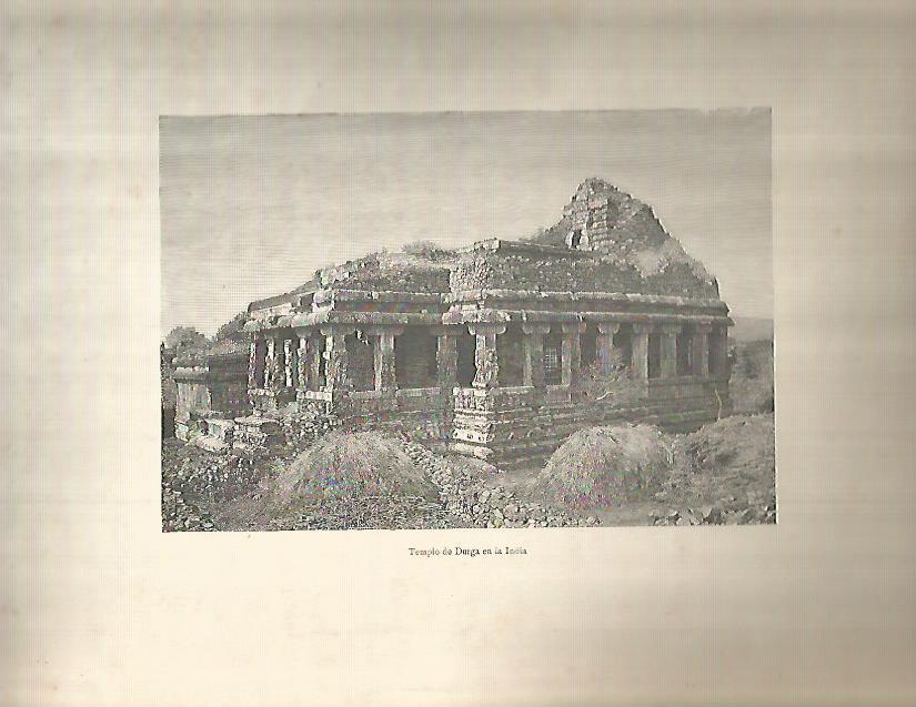 LAMINA 9580: Templo de Durga India