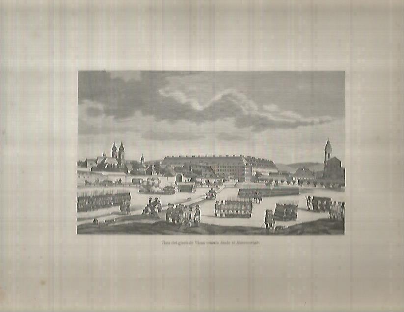 LAMINA 9582: Vista del glacis de Viena