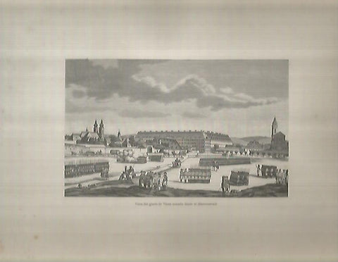 LAMINA 9582: Vista del glacis de Viena