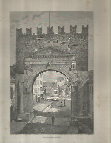 LAMINA 9615: Arco de Augusto en Rimini