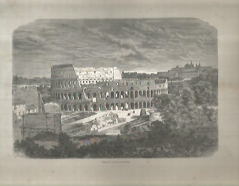 LAMINA 9616: Coliseo de Roma