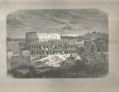 LAMINA 9616: Coliseo de Roma