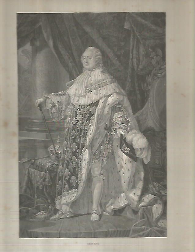LAMINA 9619: Luis XVI de Francia