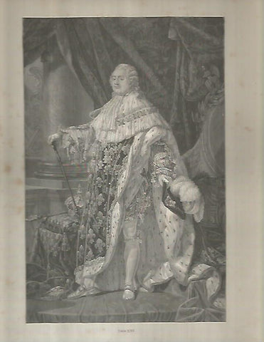 LAMINA 9619: Luis XVI de Francia