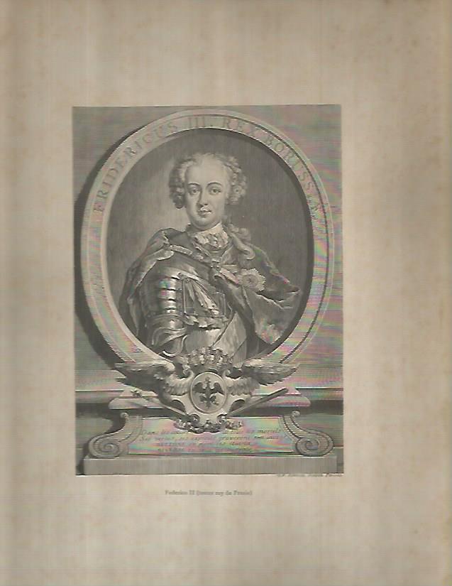LAMINA 9631: Federico II de Prusia