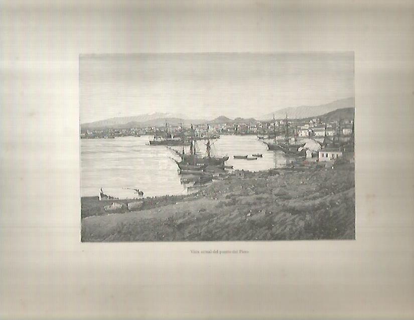 LAMINA 9633: Vista actual del Puerto del Pireo en Atenas